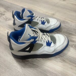 Nike Air Jordan 4 Retro "Motorsports" Sneakers Size 3 Youth